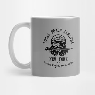 Porch Pirates. New York Mug